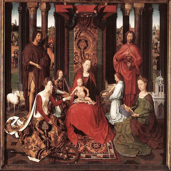 Hans Memling St John Altarpiece Norge oil painting art